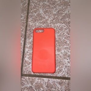tangerine iphone 8+ phone case